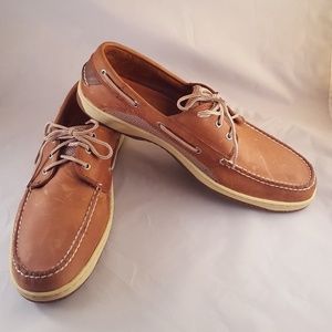 SPERRY TOP-SIDERS BILLFISH SIZE 15 TAN TOPSIDERS